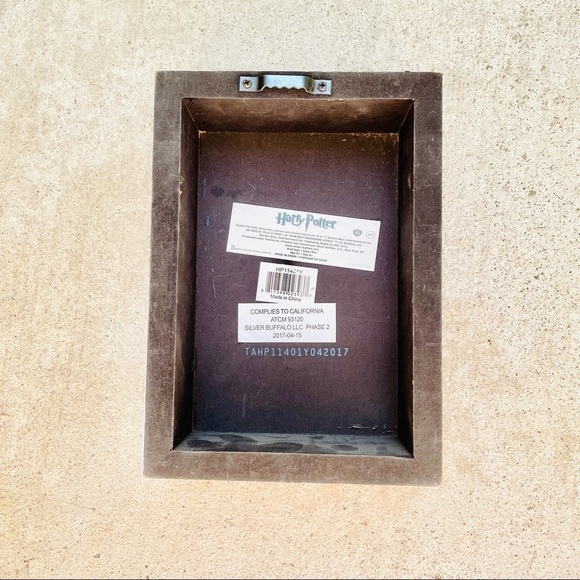 Harry Potter Wall Art Sigil Draco Dormiens Nunquam Titillandus Houses Hogwarts - Picture 3 of 8